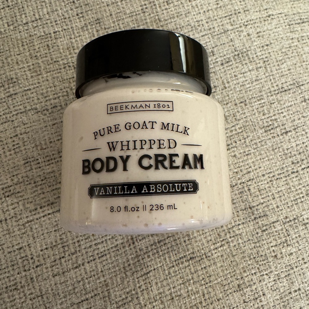 BEEKMAN 1802 Pure Goat Milk Whipped Body Cream - Vanilla Absolute
